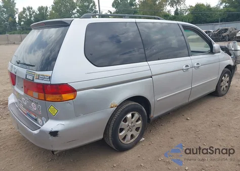 2004 Honda Odyssey Exl from USA, damaged, VIN 5FNRL18064B033990